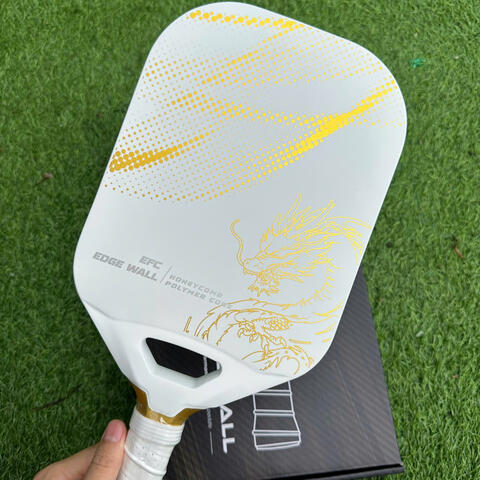 Jusain Rồng trắng T700 Bề Mặt Nhám Combo vợt PICKLEBALL Full Phụ Kiện